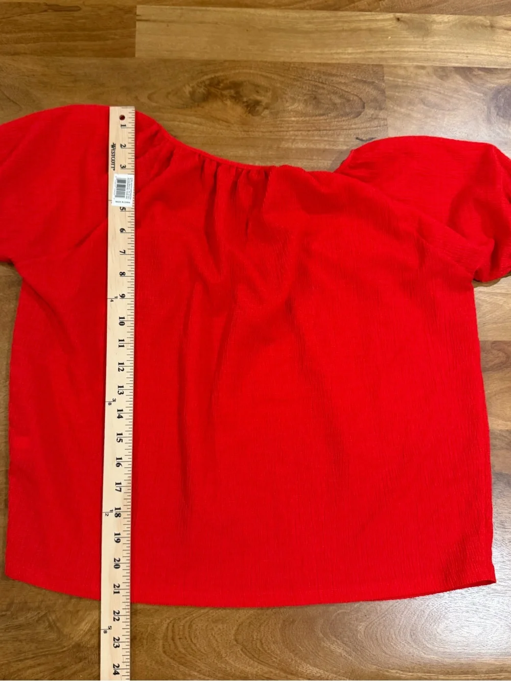 Madewell bright red